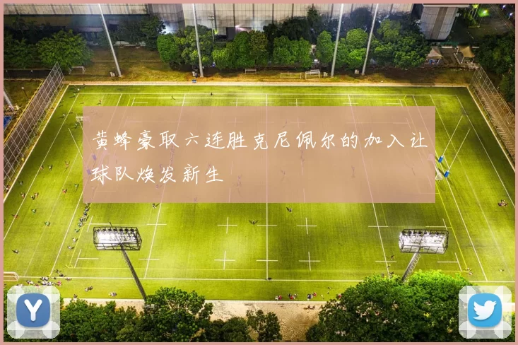 黄蜂豪取六连胜克尼佩尔的加入让球队焕发新生