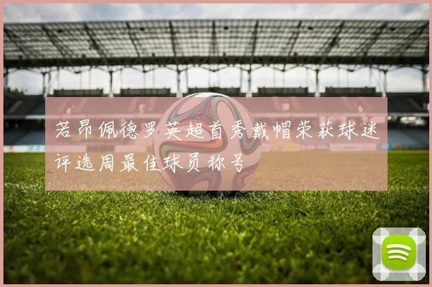若昂佩德罗英超首秀戴帽荣获球迷评选周最佳球员称号